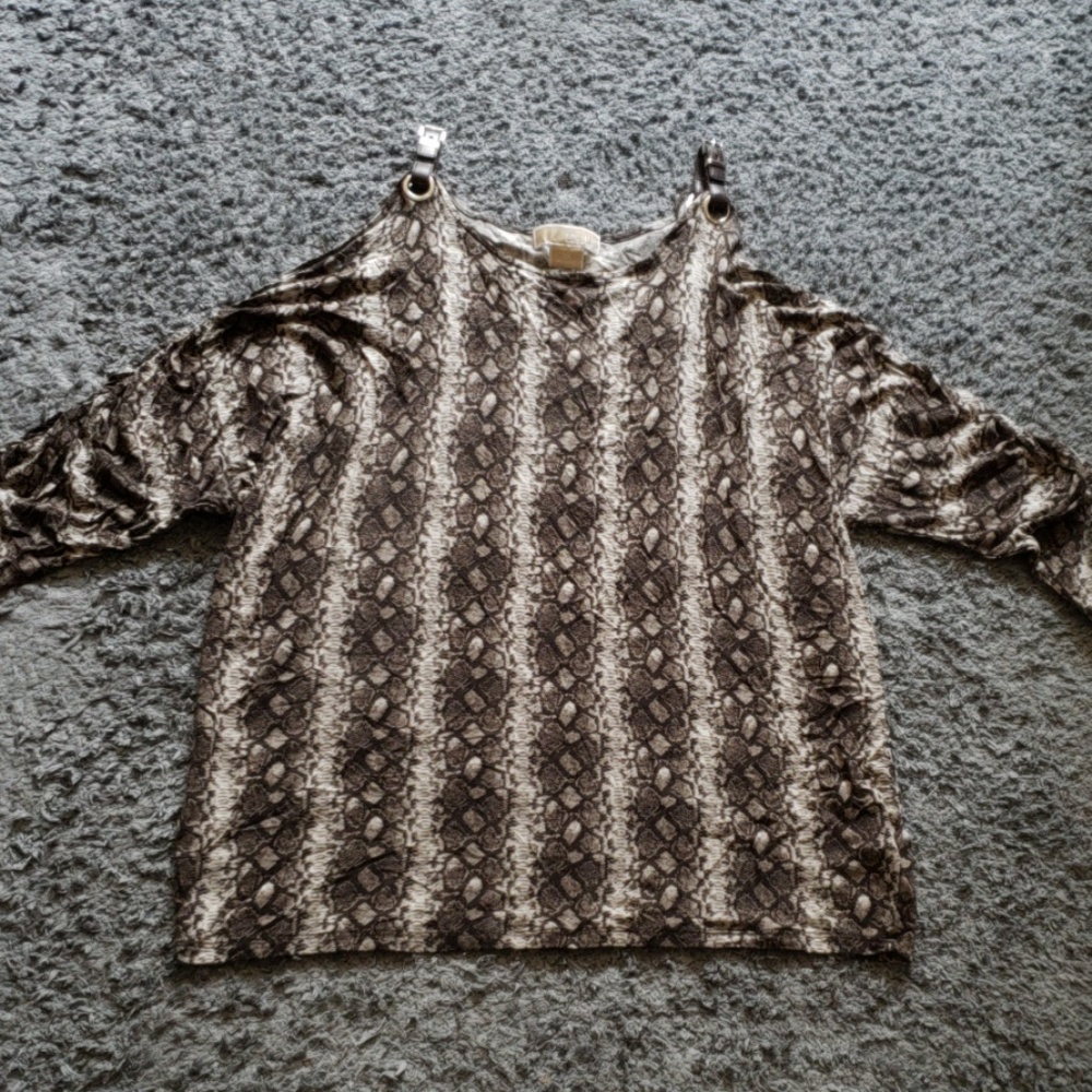 Michael Kors Cold Shoulder Top